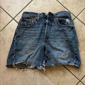 Levi’s 501 High Waisted Jean Shorts